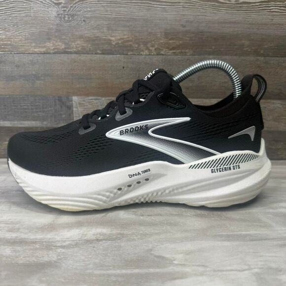 Brooks Glycerin 22 GTS 1204351B090 Women's Black Running Sneakers Size 7.5 B - Picture 4 of 8